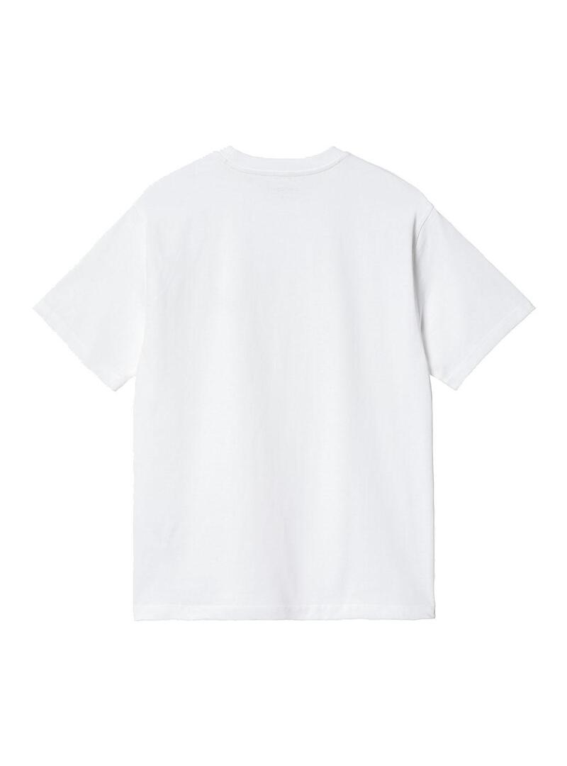 Camiseta Mujer Carhartt WIP American Script Blanca