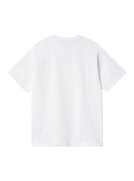 Camiseta Mujer Carhartt WIP American Script Blanca