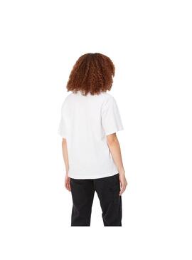 Camiseta Mujer Carhartt WIP American Script Blanca
