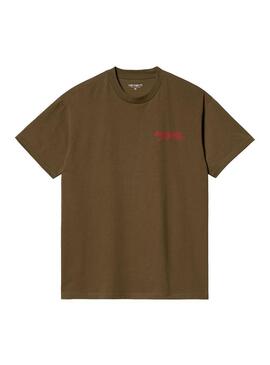 Camiseta Hombre Carhartt Wip Rocky Marrón