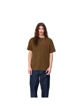 Camiseta Hombre Carhartt Wip Rocky Marrón