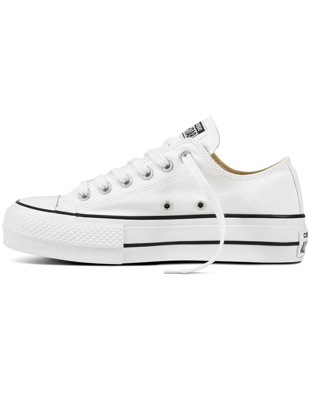 Zapatilla Converse All Star Lift Mujer Blanca