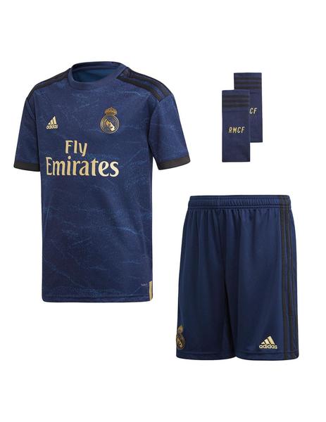 Muñeco de peluche lanzamiento Restricciones Kit Niño adidas Real Madrid 2º Equipacion 2019/20 Marino