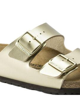 Sandalia Mujer Birkenstock Arizona BF Dorada