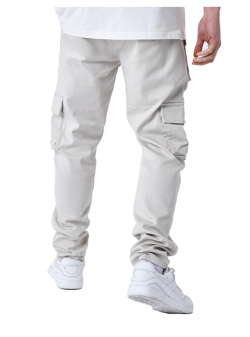 Pantalon Hombre Project X Paris Cargo Beige