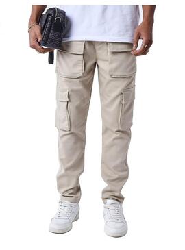 Pantalon Hombre ProjectxParis Jean Beige
