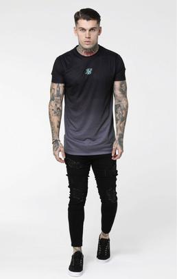 Camiseta Hombre SikSilk Box Negra