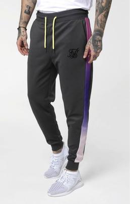 Pantalon Hombre SikSilk Crop Fade Gris