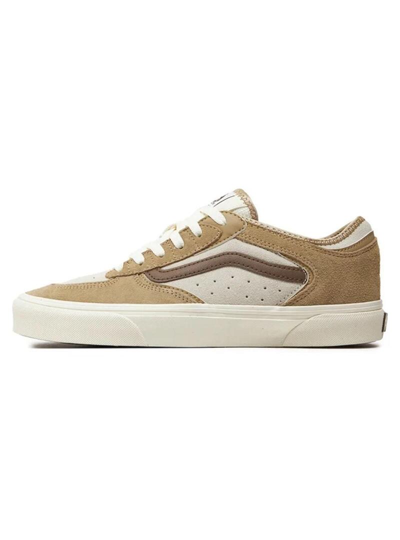 Zapatilla Hombre Vans Rowely Classic Beige