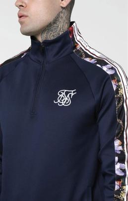 Sudadera Hombre SikSilk Starlite Marino