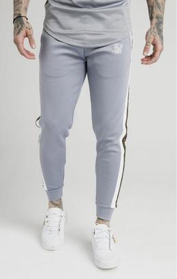 Pantalón Hombre SikSilk Panelled Racer Gris