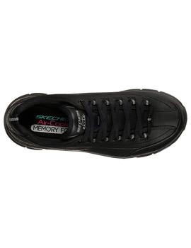 Zapatilla Mujer Skechers Synergy Negro