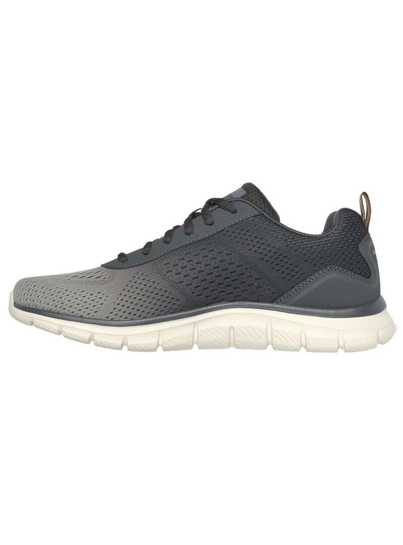 Zapatilla Hombre Skechers Track Verde/Gris