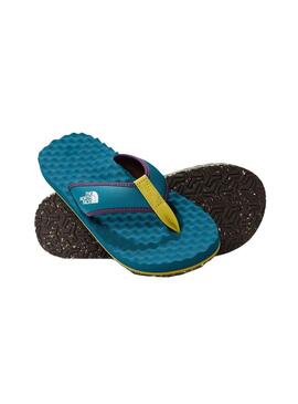 Chancla Hombre The North Face Base Camp Mini IIAzul Amarillo