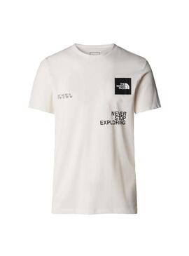 Camiseta Hombre The North Face Foundation Coordinate Blanco