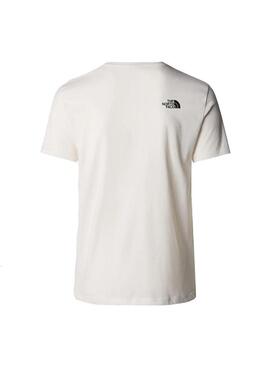 Camiseta Hombre The North Face Foundation Coordinate Blanco