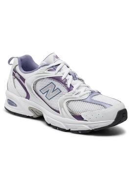 Zapatilla Mujer New Balance 530 Blanca Violeta