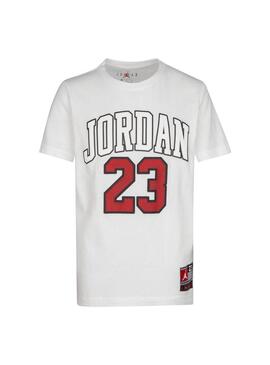 Camiseta Niño/a Nike Jordan Blanca