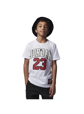 Camiseta Niño/a Nike Jordan Blanca