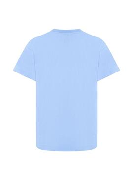 Camiseta Niña Jordan 23 Lemonade Azul