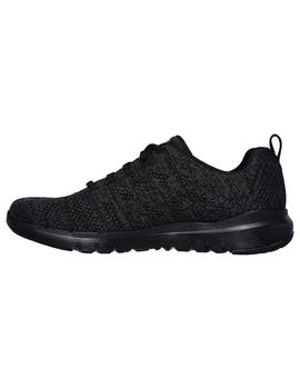 Zapatilla Mujer Skechers FLex Appeal Negro