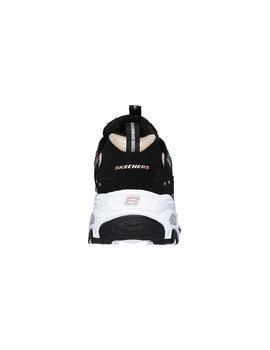 Zapatilla Mujer Skechers D´Lites Negro