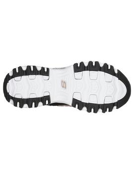 Zapatilla Mujer Skechers D´Lites Negro