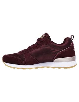 Zapatilla Mujer Skechers Retros-Og Granate