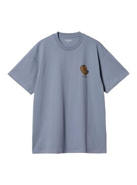 Camiseta Hombre Carhartt WIP Diagram Azul