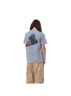 Camiseta Hombre Carhartt WIP Diagram Azul