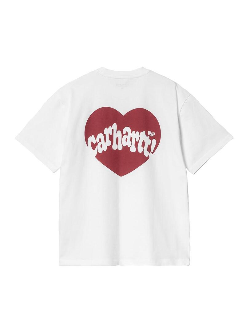 Camiseta Mujer Carhartt WIP Amour Blanca