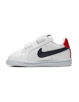 Zapatilla Niño Nike Court Royale Blanco