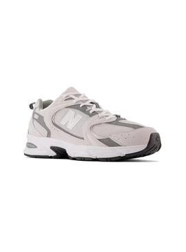 Zapatilla Unisex New Balance 530 Blanco Gris