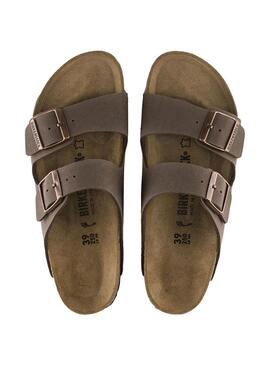 Sandalia Unisex Birkenstock Arizona BS Marrón