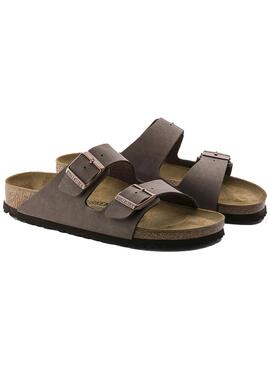 Sandalia Unisex Birkenstock Arizona BS Marrón