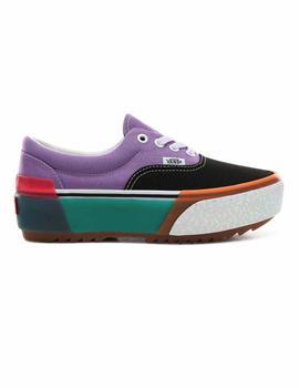 Zapatilla Chica Vans Era Stacked Plataf. Confetti