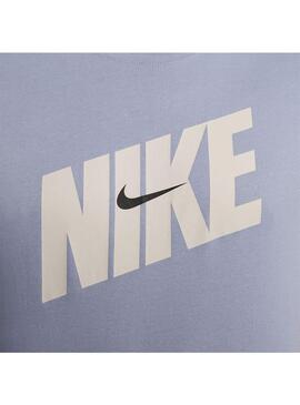 Camiseta Hombre Nike Hbr Azul