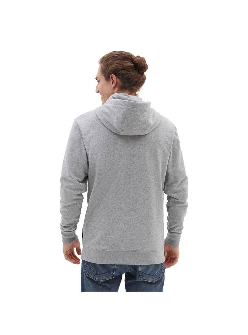 Sudadera Hombre Vans Circled Chekers Po Gris