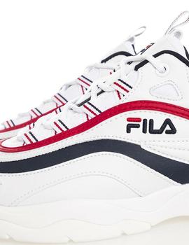 Zapatilla Mujer Fila Ray Low Blanca