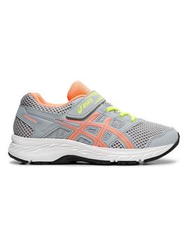 Zapatilla Junior Asics Contend 5 PS Gris