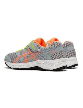 Zapatilla Junior Asics Contend 5 PS Gris