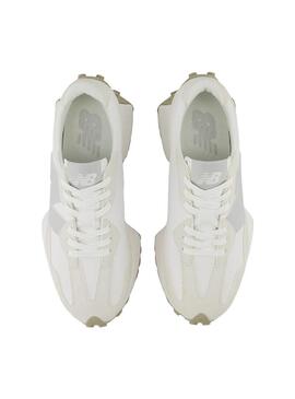 Zapatilla Mujer New Balance 327  Blanca Gris