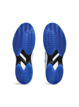 Zapatilla Pádel Hombre Asics Gel Game 9  Blanca Azul