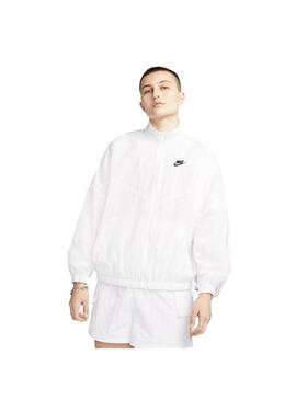 Cortavientos Mujer Nike Nsw Essentials Blanco