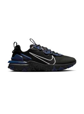Zapatilla Hombre Nike React Vision Negra Azul