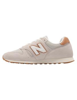 Zapatilla Hombre New Balance 373 Beige / Blanco / Marrón