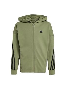 Chaqueta Niño/a addias FI 3S Verde