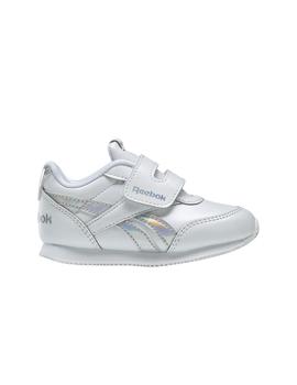 Zapatilla Niño Reebok Royal Cljog blanco plata