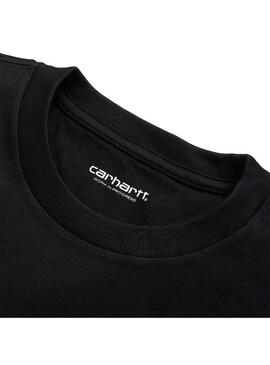 Camiseta Hombre Carhartt WIP Chase Negra