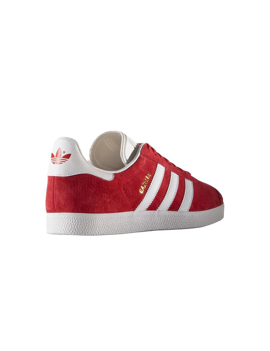 Zapatilla adidas Gazelle Hombre Roja